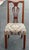 Hepplewhite Late 20th Century Solid Rosewood Hepplewhite Dining Chairs - Set of 6 For Sale - Image 3 of 12