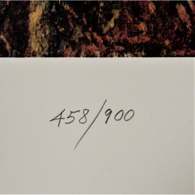 Printmaking Materials Arnold Friberg, When the Land was His, 1985 For Sale - Image 7 of 8