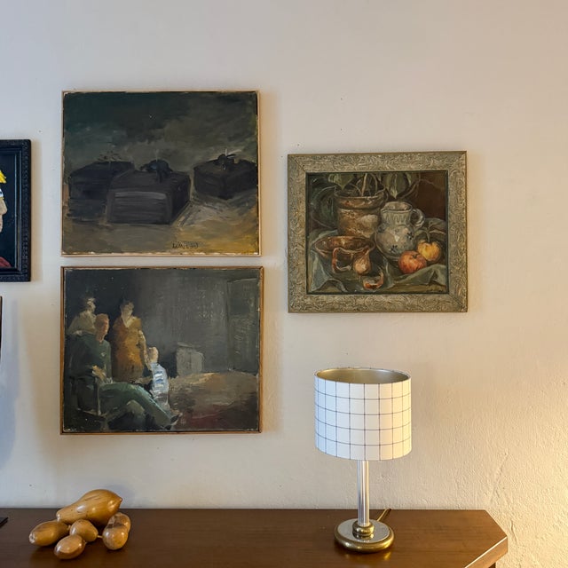 Kurt Schaefer, Still Life, Oil on Canvas, 1942, Framed For Sale - Image 4 of 8