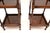 Wood Vintage Georgina Style Three-Tier Side Tables, 1930, Set of 2 For Sale - Image 7 of 9