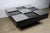 Vintage Coffee Table in Lacquered Wood and Aluminum, 1970s For Sale - Image 15 of 16