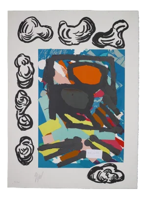 Karel Appel - Tntrik - Lithograph - 1985