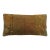 Brown Narrow Vintage Turkish Bolster Size Rug Pillow For Sale