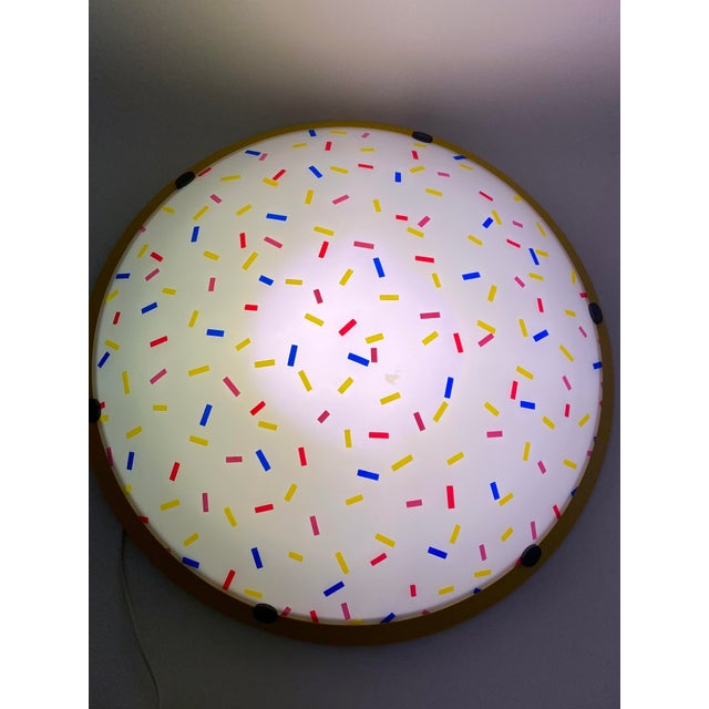 Vintage Wall Lamp by Franco Mirenzi for Valenti, 1980 For Sale - Image 5 of 13