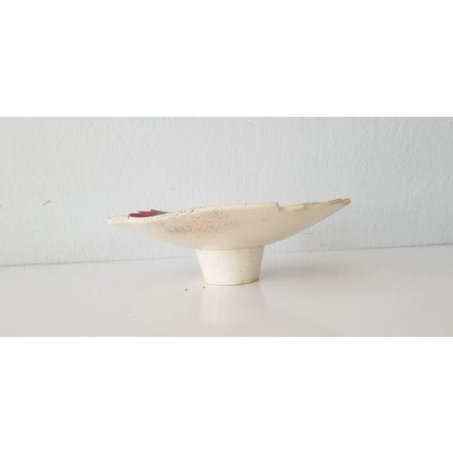 1990 Vintage J Koons Geometric Art Pedestal Bowl/Sold For Sale - Image 4 of 10