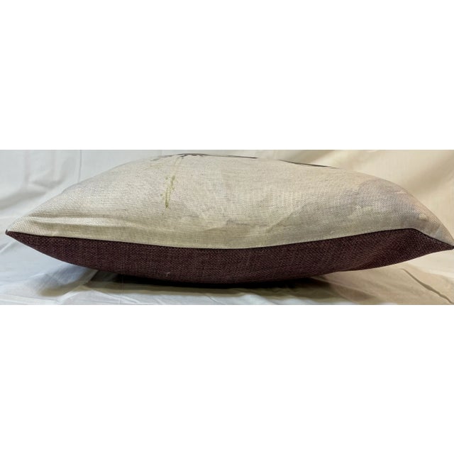 Square Decorative Pillow Adorned With a Stately Cocker Spaniel Dog Portrait - Made in the U K For Sale - Image 10 of 11