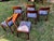 Bartender Sled Chairs, Set of 7 For Sale - Image 9 of 11