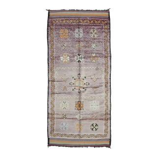 Moroccan Tribal Ait Bou Sbaa Rug - 13.2 X 5.5 Ft For Sale