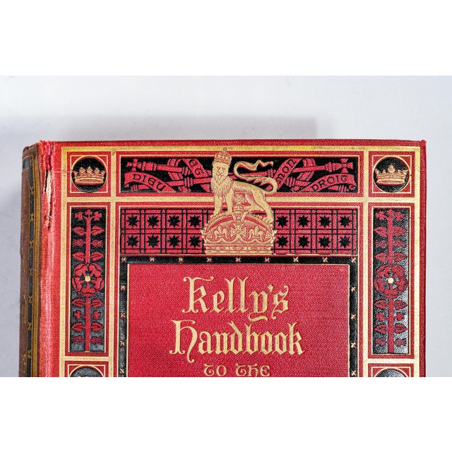 Fascinating Kelly's Handbook to the Titled, Landed and Official Classes 1914 Antique Book History For Sale - Image 4 of 11