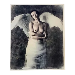 1990s Aoi Tsutsumi (堤 あおい )Nude With Wings