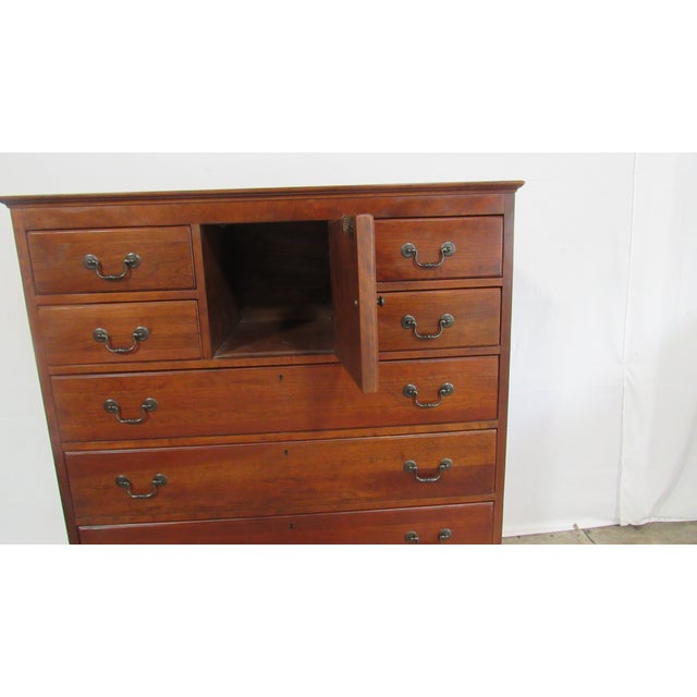 1980s Lexington Plantation Chest of Drawers Dresser Designer For Sale - Image 5 of 11