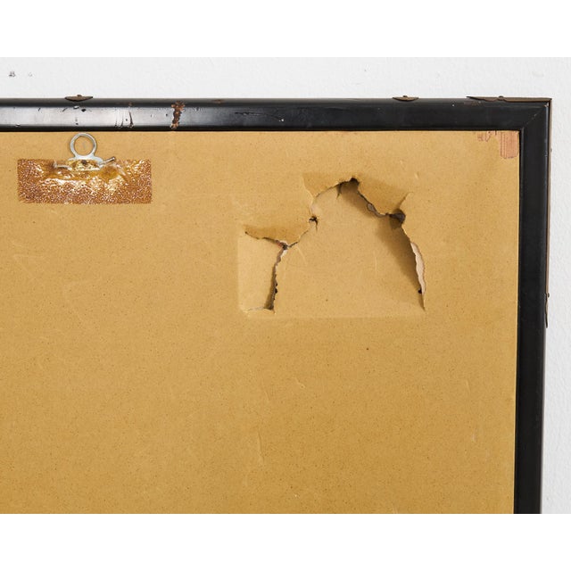 Japanese Showa Screen Shell Gathering After Katsushika Hokusai For Sale - Image 12 of 12