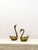 Pair of Vintage Brass Swan Figurines Decorative Statues McM, Postmodern Decor For Sale In Tampa - Image 6 of 6