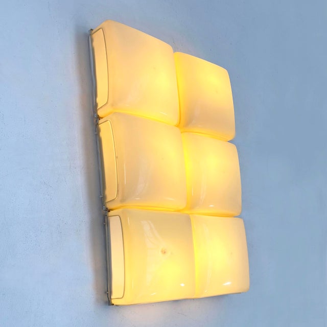 Cnosso Wall Lamps by Angelo Mangiarotti for Artemide, 1960s, Set of 6 For Sale - Image 10 of 10