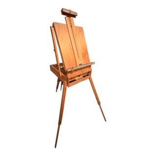 A Rare Vintage Julian of Paris Portable Folding Artist’s Easel For Sale