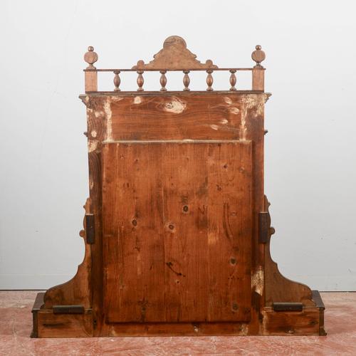 Freestanding Dressing Table with Mirror, Italy, 1890 For Sale - Image 5 of 6