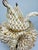 Folk Art Folk Art Trompe L’oeil Ruffled Shell Vase For Sale - Image 3 of 8