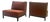 Pair of Christian Liaigre “Latin” Slipper Chairs for Holly Hunt For Sale