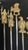 Turkish Mid 20th Century One Set of 18 Vintage Brass Turkish BBQ Skewers For Sale - Image 3 of 11