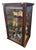 Antique Mahogany Shop Display Cabinet For Sale