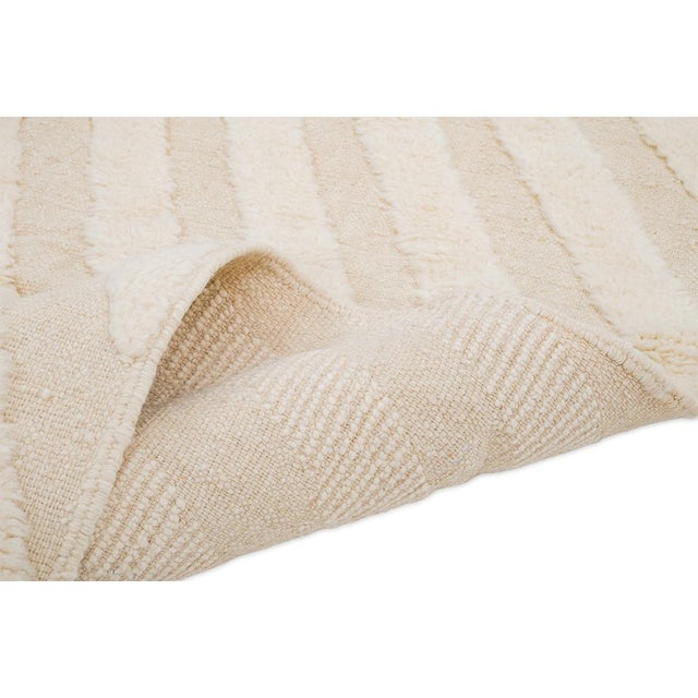 Early 21st Century Hand-Knotted Wool Rug by Azele Studio For Sale - Image 5 of 12