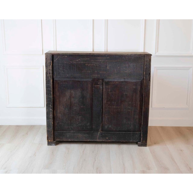 French Louis XVI Period Carved Oak Slant-Front Secretary Desk, Liège, Late 18th For Sale - Image 4 of 13