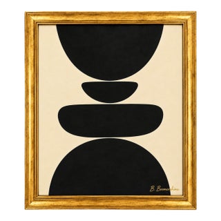 Title:Totem Framed Modern Painting by Bryan Boomershine For Sale
