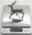 Silver Vintage Italian Handmade Genuine Silver Rare Deer Solid Figurine Detailed Sculpture For Sale - Image 8 of 9