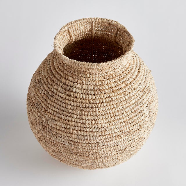 2020s Remi Woven Vase Small For Sale - Image 5 of 6