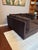 Textile Vintage 1970s Modular Brown Velvet “Playpen” Sofa and Ottoman After Milo Baughman For Sale - Image 7 of 7