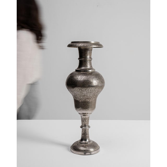 Mid 20th Century France Silver Vase For Sale In Greensboro - Image 6 of 15