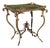 Antique Middle Victorian Bronze Papier Mache Table, England, 1800s For Sale
