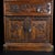 Vintage Huali Wood Miniature Cabinet With Drawers and Carved Doors For Sale - Image 4 of 10