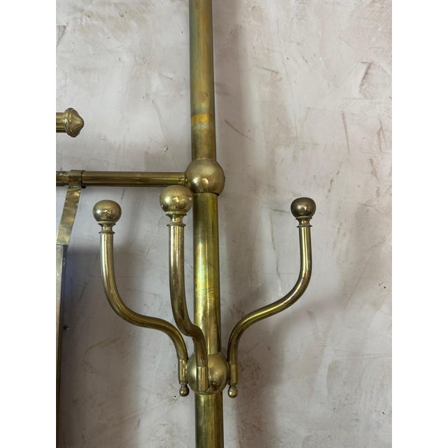 Metal Brass Coat Hook, 1900s For Sale - Image 7 of 16