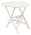 French Round Metal Garden Table, 1940s For Sale