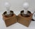 Wood 1960s Modeline of California Mid-Century Modern Cylinder Table Lamps With Hinged Wood Bases - a Pair For Sale - Image 7 of 9