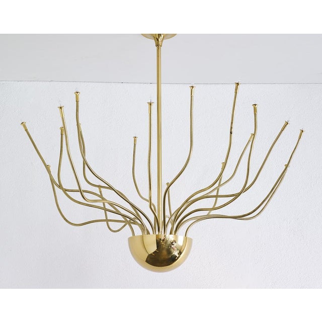 Large Medusa Ceiling Lamp from Florian Schulz, 1980s For Sale - Image 4 of 10
