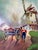 Vintage Jara Country European Farm Landscape Oil on Canvas Painting – Framed For Sale - Image 10 of 13
