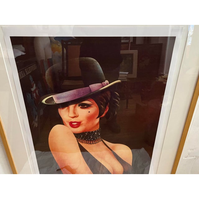 Contemporary Reproduction Poster of 1972 Image of Liza Minnelli in Cabaret, Framed For Sale - Image 9 of 9