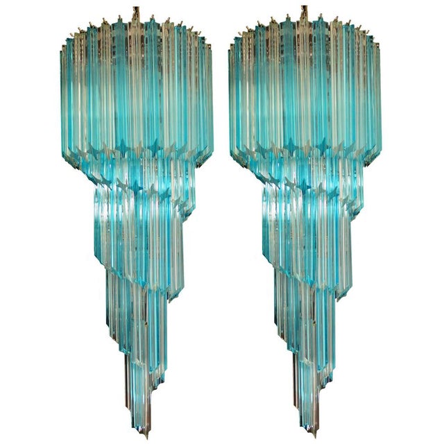 Murano Prism Chandelier, 1990s For Sale - Image 12 of 18