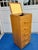Contemporary Modern oak dresser with a flip-up mirror that folds into the top. on the top of the chest. Very simple and...