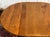 Louis Philippe Round Cherry Wood Table with 2 Extension Leaves, 1950s For Sale - Image 6 of 18