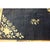 Navy Blue 1920s Antique Blue Field Vase Medallion Wool Knotted Peking Runner Small Rug For Sale - Image 8 of 11