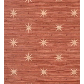 Hinson for The House of Scalamandré Big Trixie Wallcovering, Red For Sale