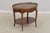 Queen Anne Baker Oval Mahogany 2 Tier Occasional Table For Sale - Image 3 of 14