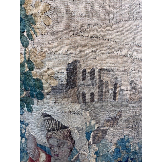 Pair of 18th Century Tapestry For Sale - Image 11 of 13