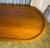 Vintage Mid-Century Modern Teak "Surfboard" Style Oblong Coffee Table With Raised Edge, Scandinavian Style For Sale - Image 4 of 9