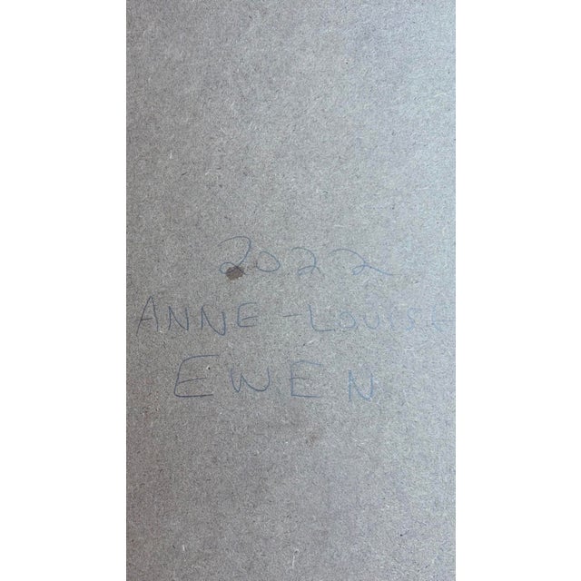 Anne-Louise Ewen Anne Louise-Ewen Original Oil Painting - “Piping Plover” Bird - 16x20 - Signed For Sale - Image 4 of 6