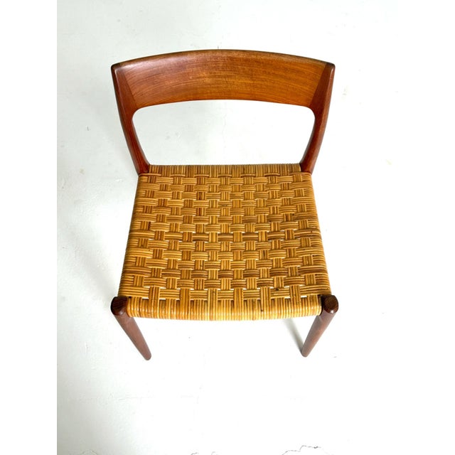 Model 77 Chairs from N. O. Møller, 1950s, Set of 4 For Sale - Image 11 of 14