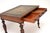 Antique Victorian Leather Top Writing Table, 1880s For Sale - Image 10 of 11